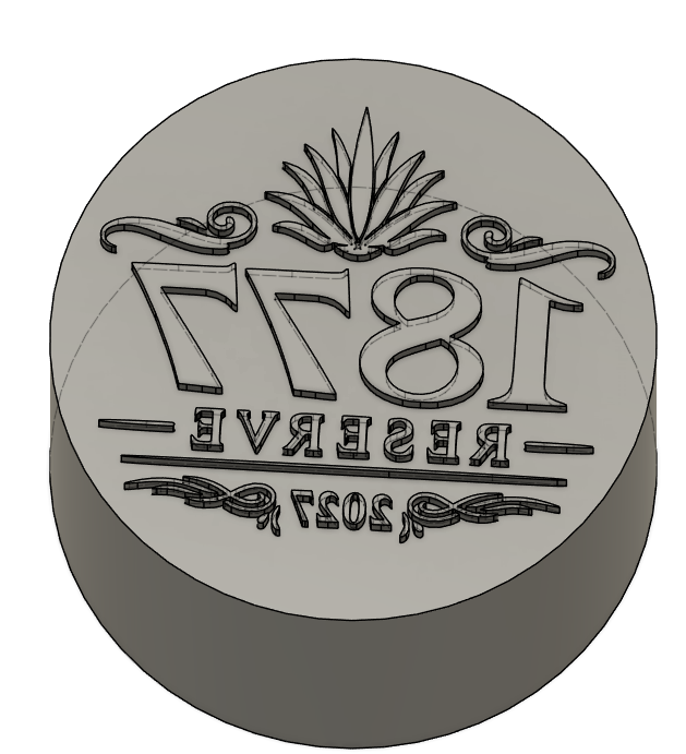 Custom 33mm Stamp, Price Includes Shipping