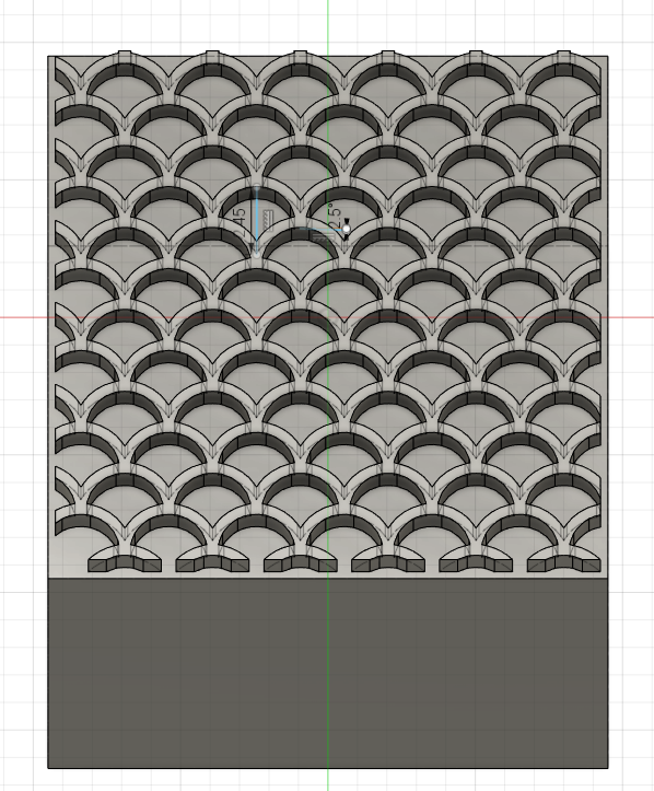 Custom 19mm Fish Scale Stamp