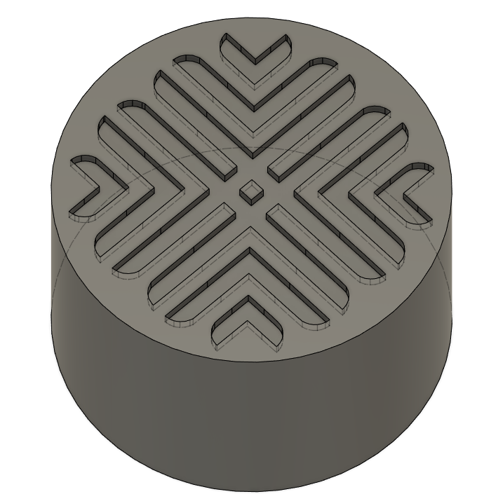 30mm JIC Stamp, Price Includes Shipping