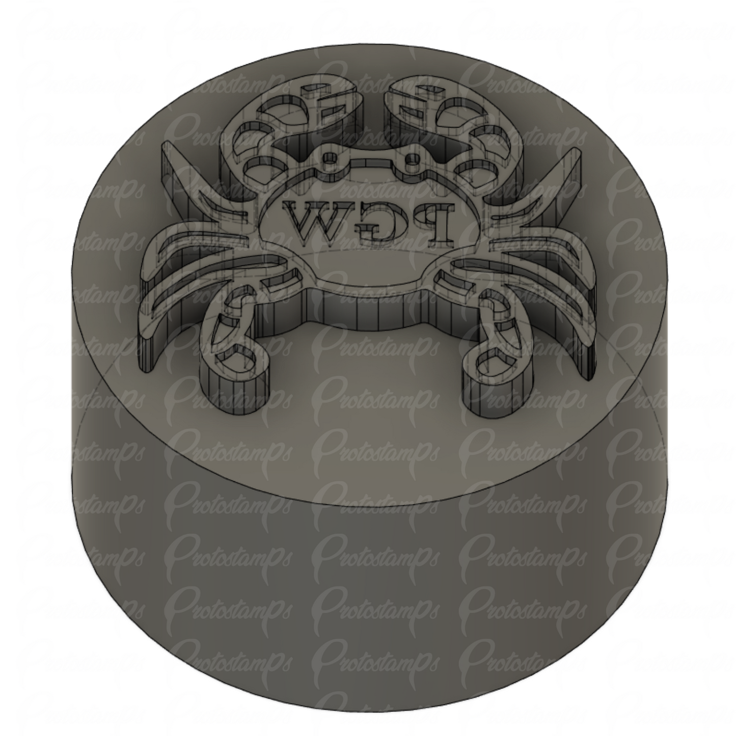 Custom 30mm PGW Stamp, Price Includes Shipping