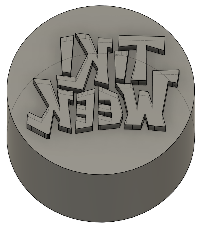 Custom 30mm Stamp Price Includes Rush Order and 2nd Day Air Shipping