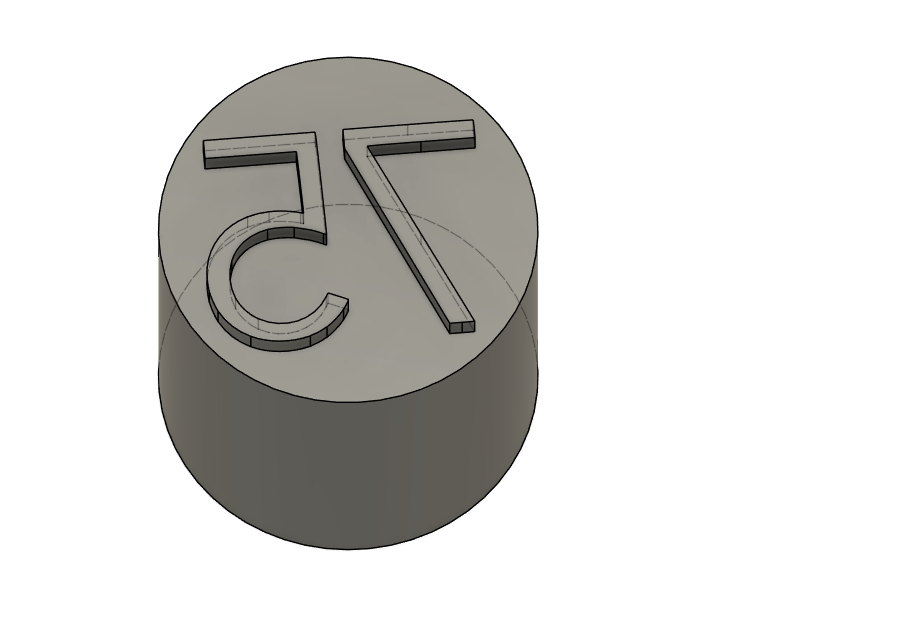 .75in 75 Corning stamp, Price Includes Shipping