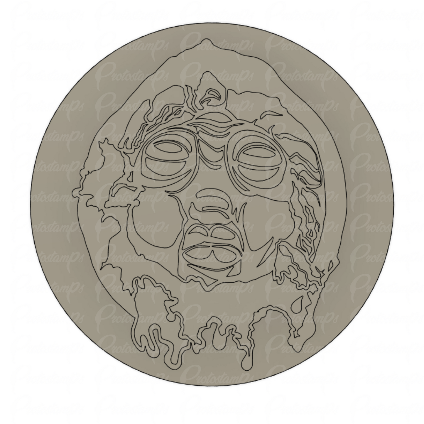 Custom 38.1mm Stamp, Price Includes Shipping