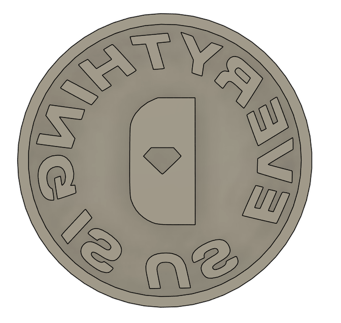 Custom 1in Stamp Price Includes Shipping
