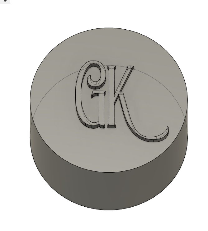 30mm GK Stamp Price Includes Shipping