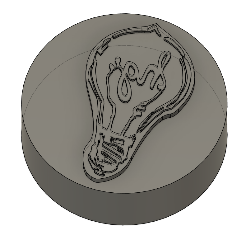 Custom 50.8mm Stamp Price Includes Shipping