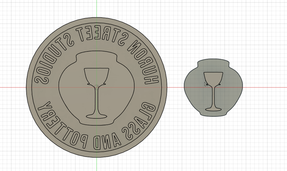 33mm Stamp and 16mmish Stamp Price Includes Shipping