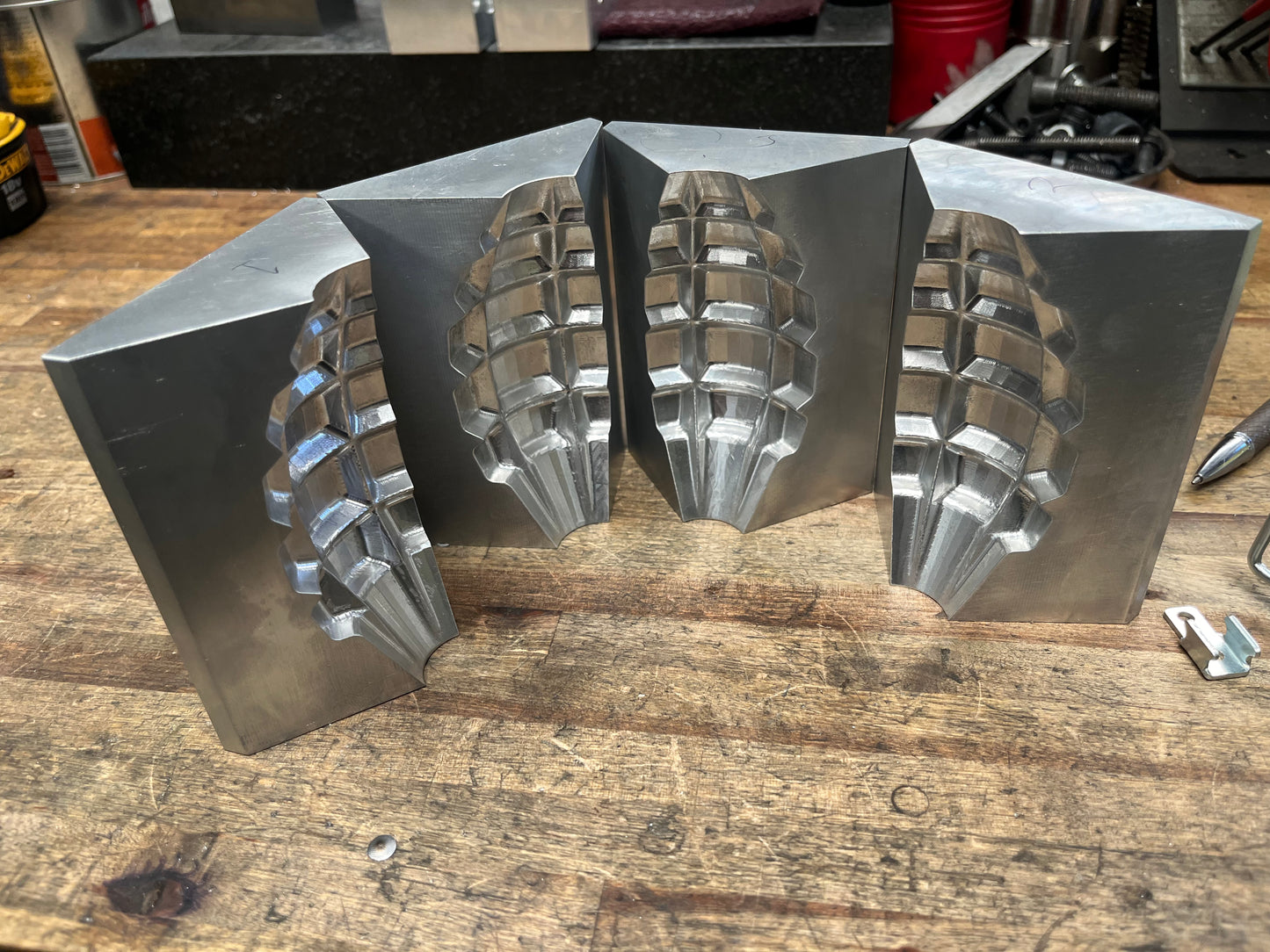 Final payment for grenade mold