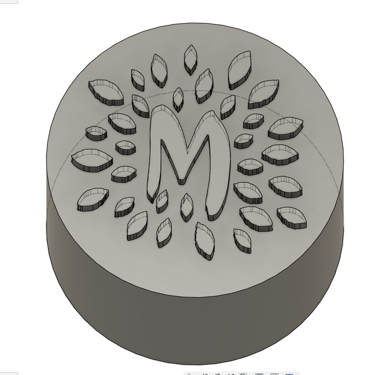 Custom 30mm stamp price includes shipping