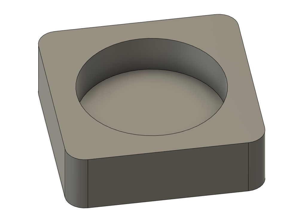 3in Graphite Puck Mold, Price includes upgraded shipping with the other order