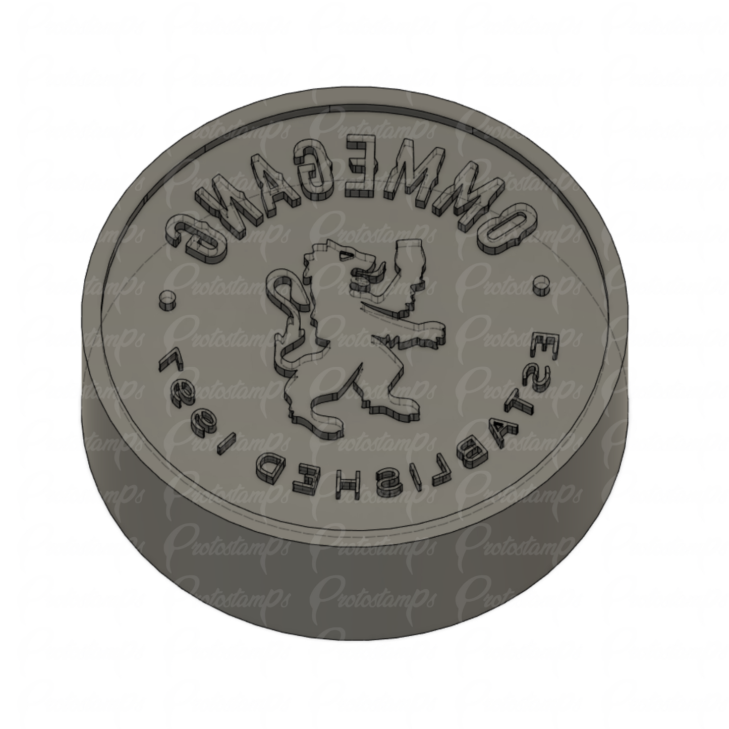 Custom 2.25in Stamp Price Includes Shipping