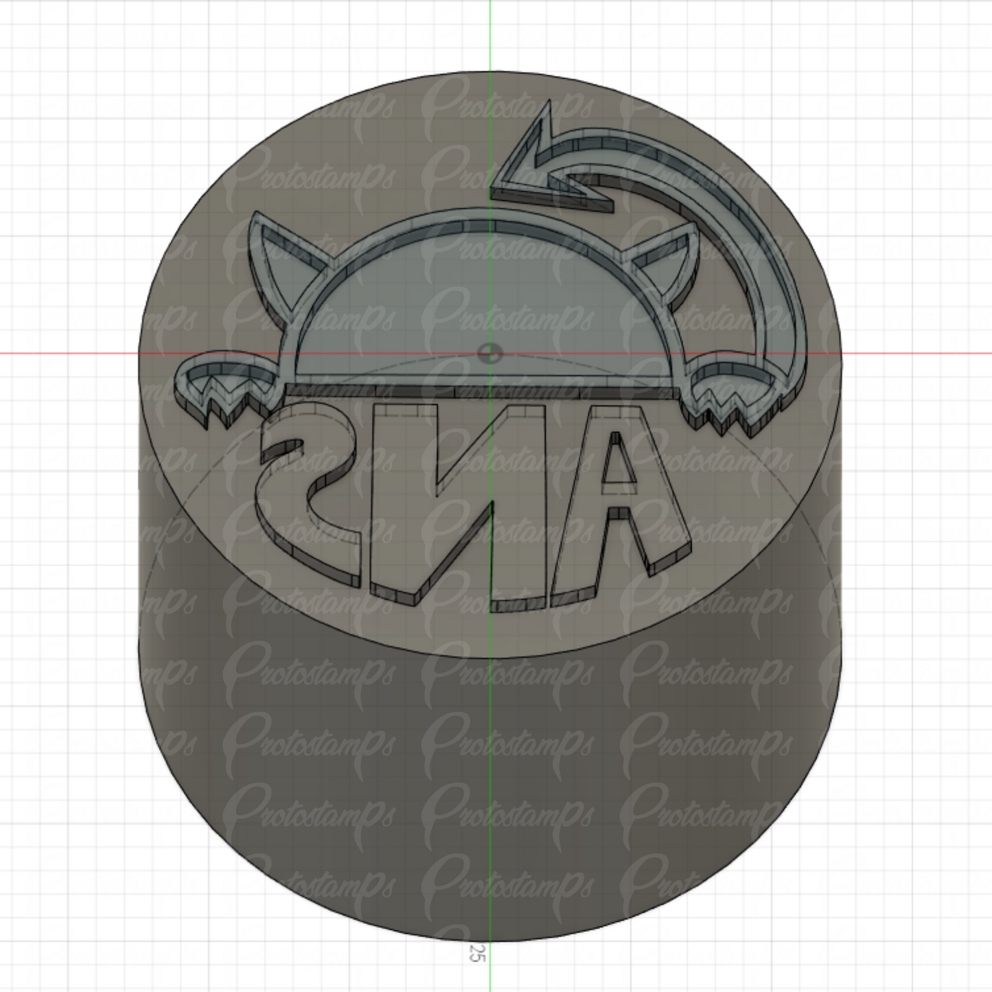 25mm Stamp, Price Includes Shipping