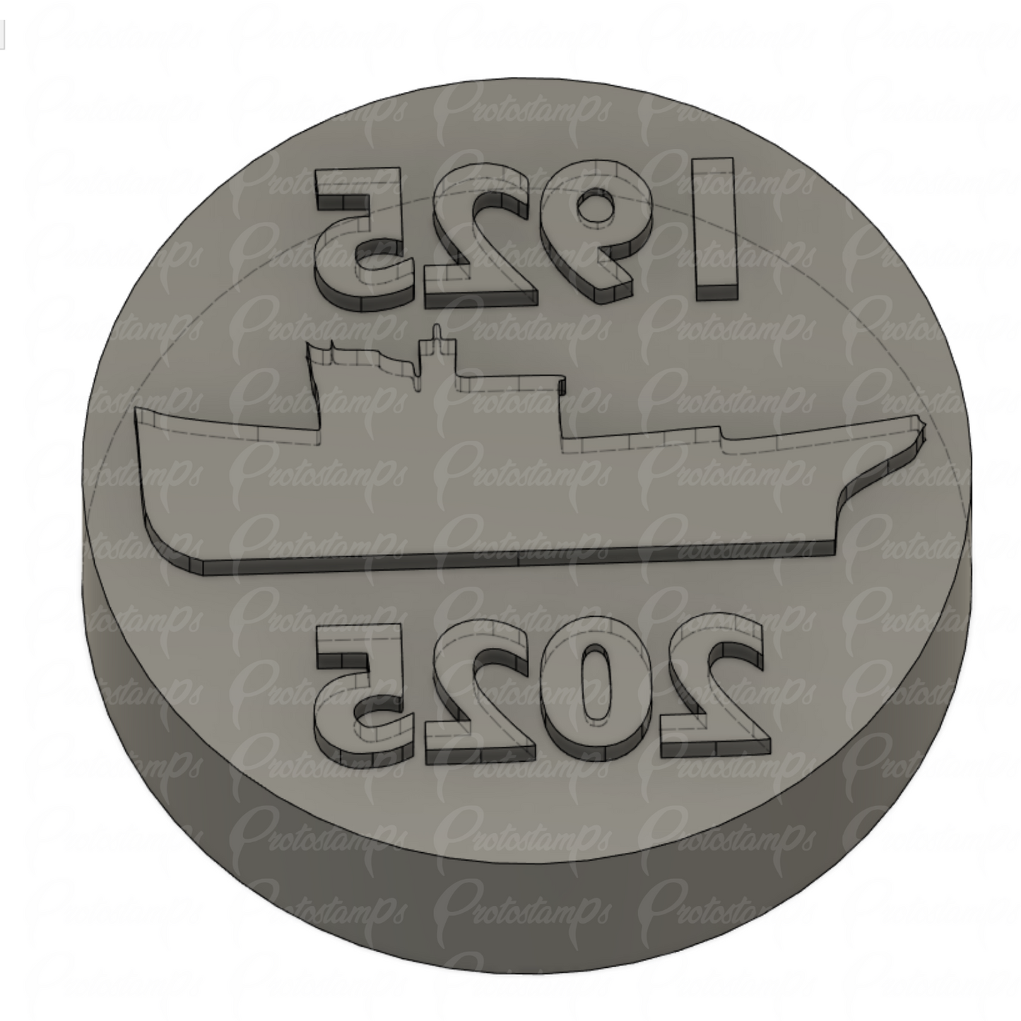 Cutom 63.5mm Stamp, Price Includes Shipping
