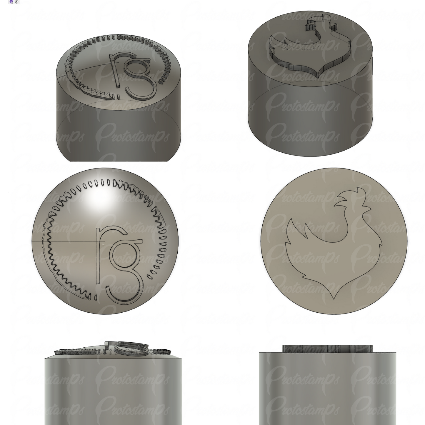 2 Custom Stamps, Price Includes Rush Order and Shipping