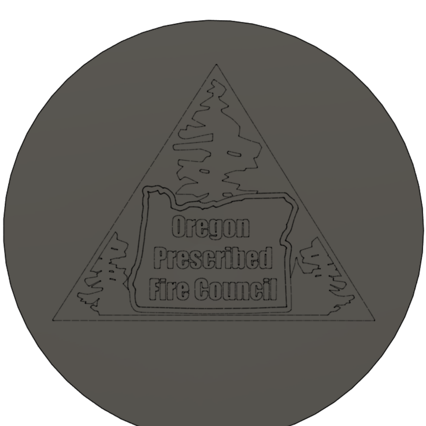 Custom 2in Graphite Stamp, Price Includes Shipping