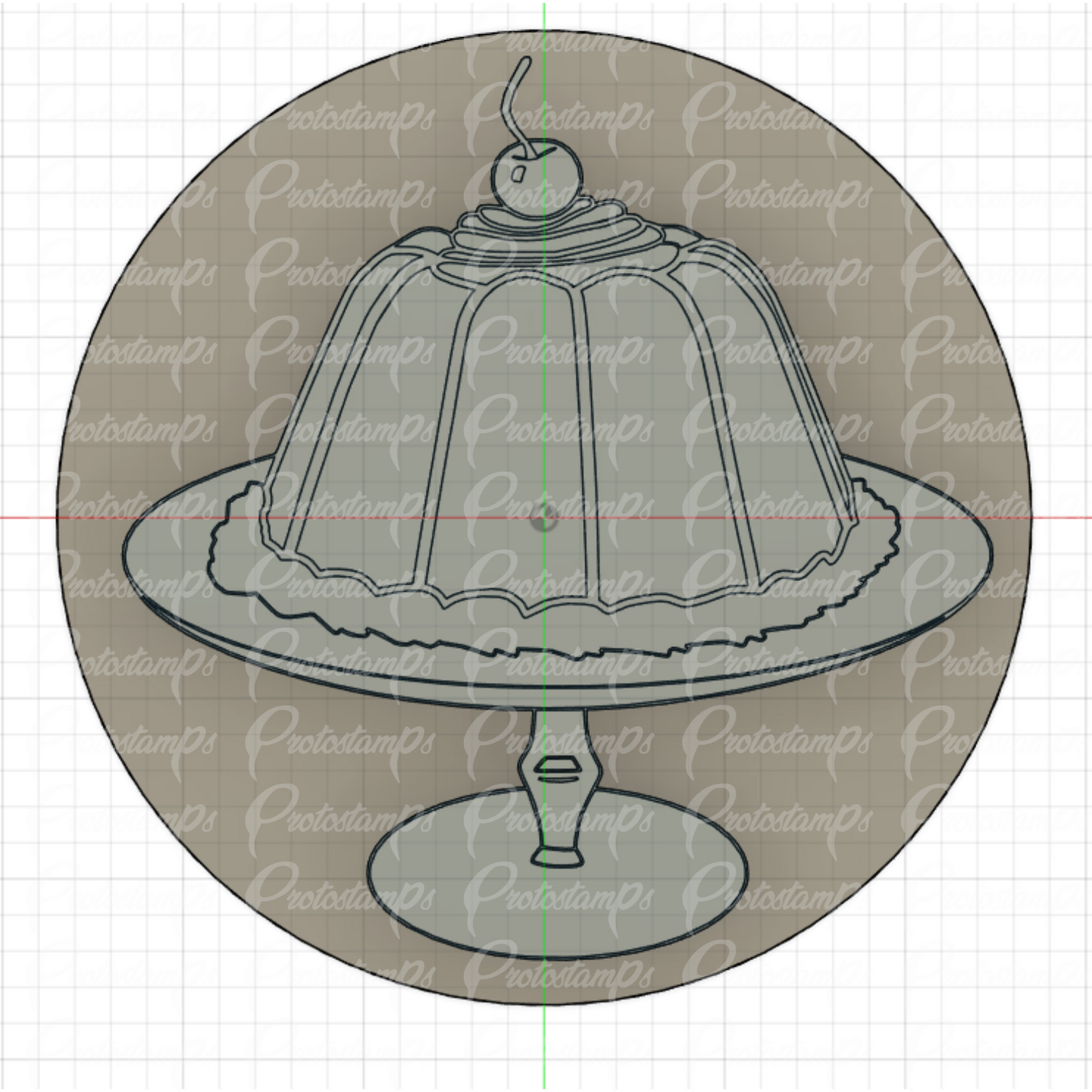 Custom 27mm Stamp, Price Includes Shipping