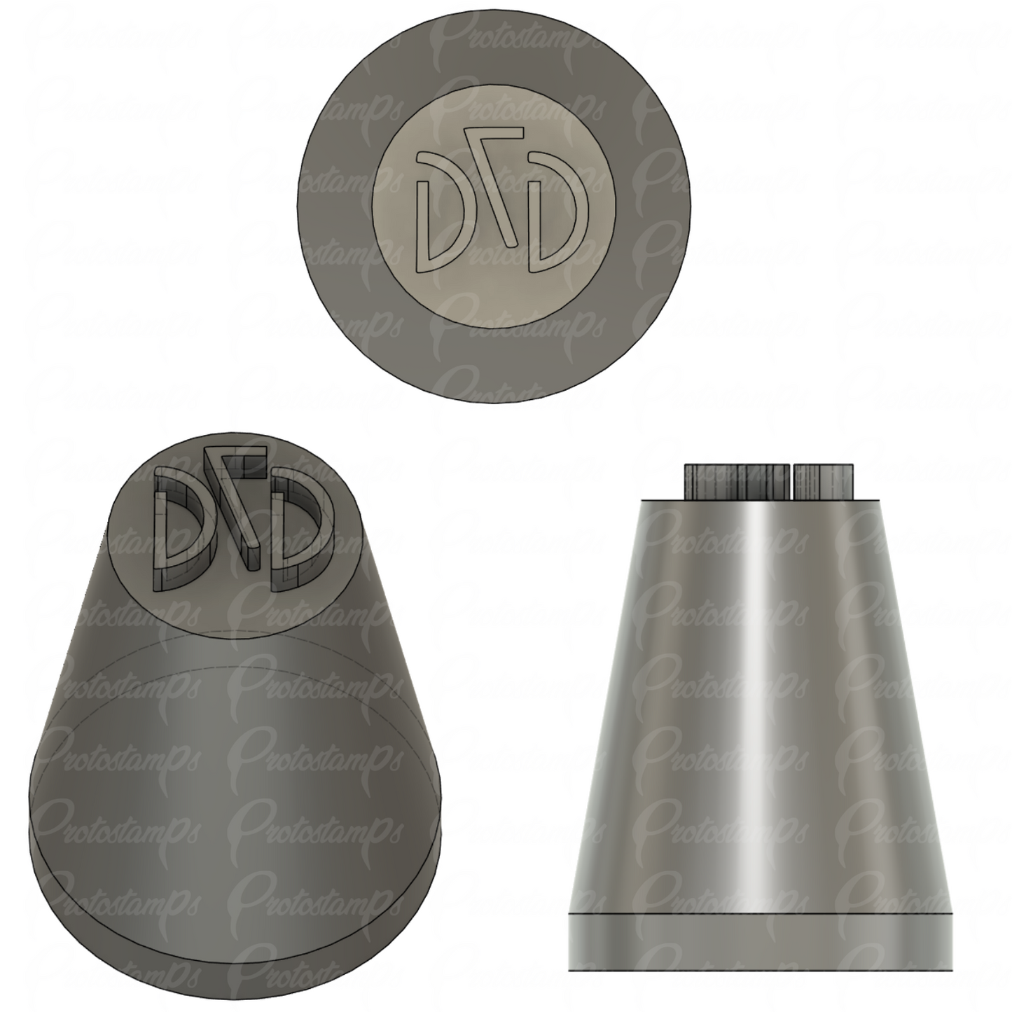 Custom 9mm Stamp Price Includes Shipping