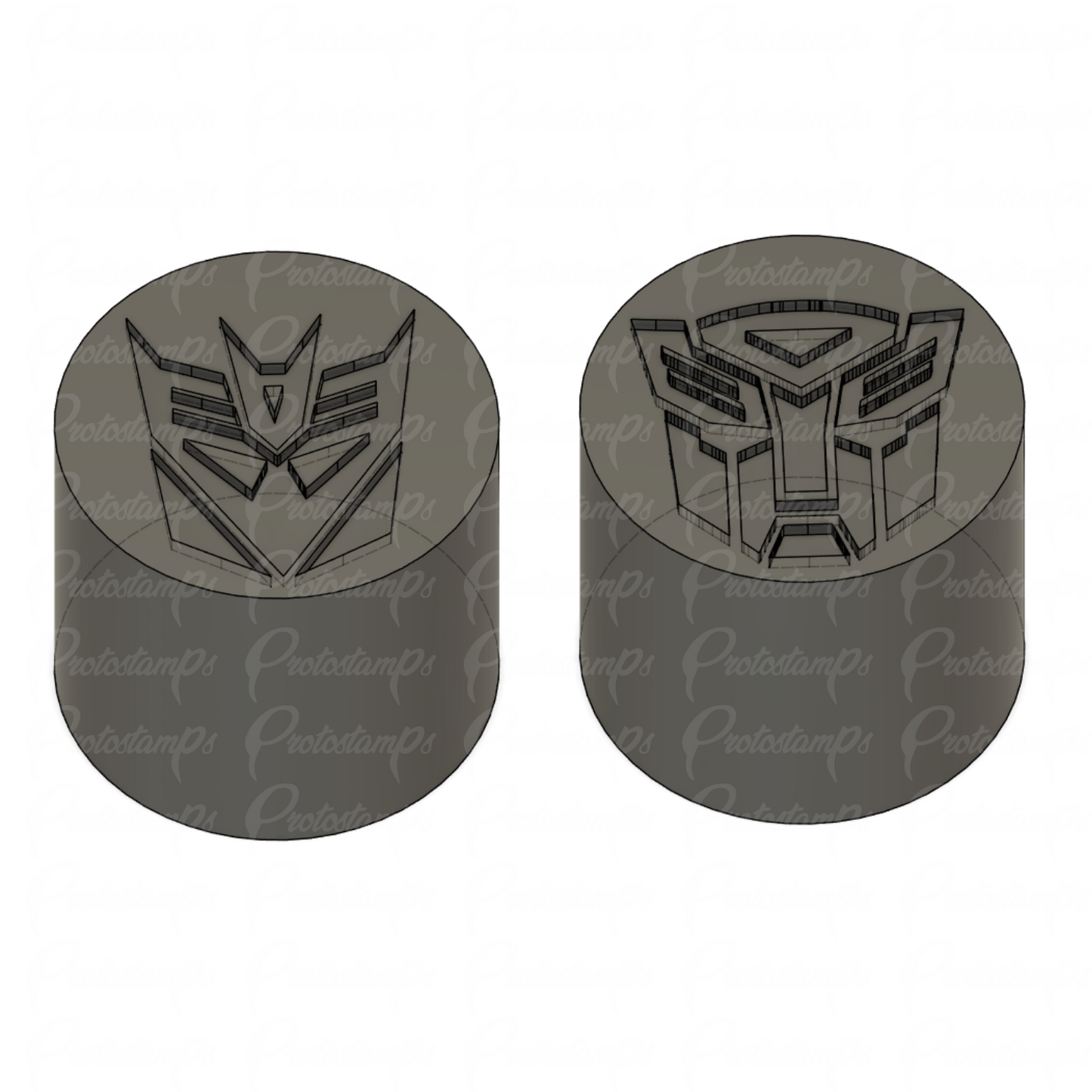 2 - 22mm Transformer Stamps Price Includes Shipping