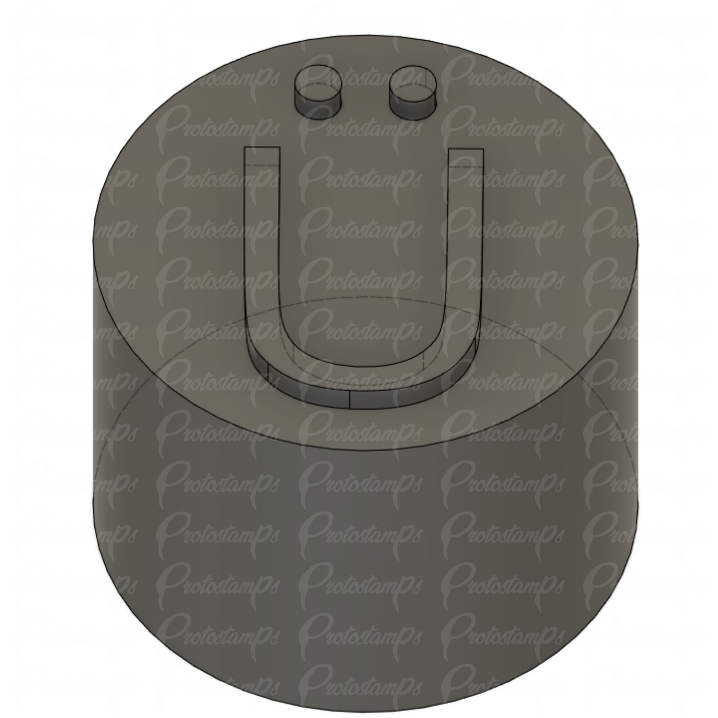 Custom 24mm and 63.5mm stamps Price Includes Shipping