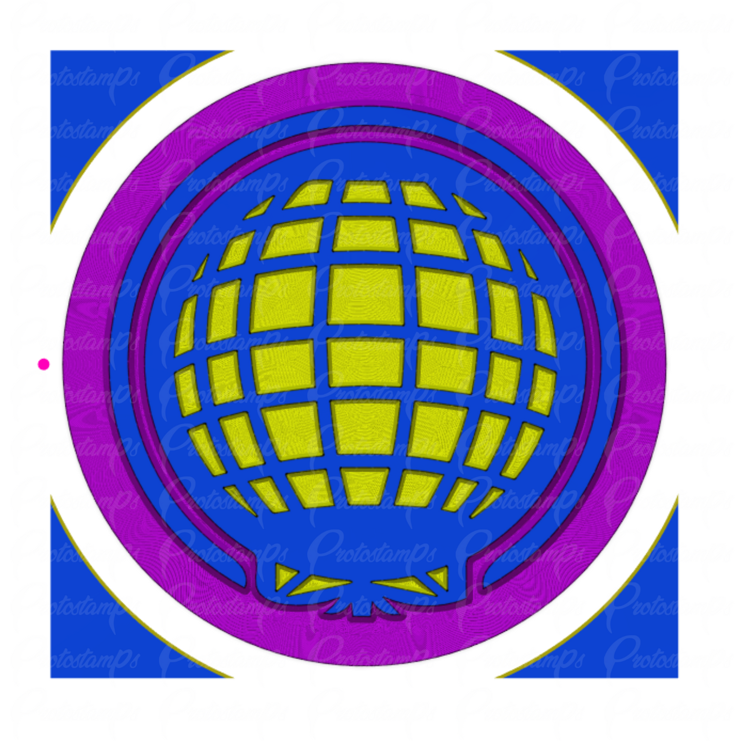 2in Sunsphere Stamp, Price Includes Shipping