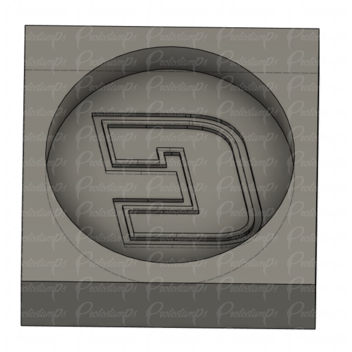 5.5in Graphite Mold (Price of Shipping Included)