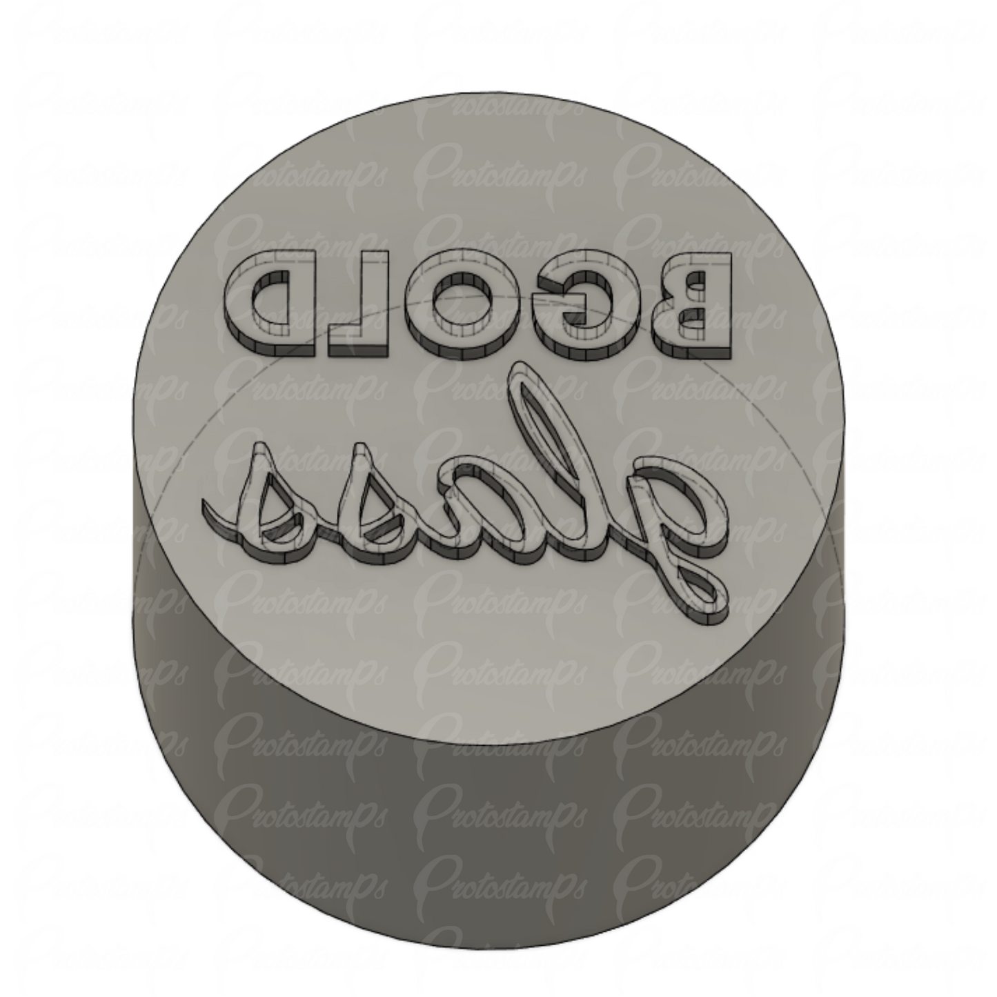 25mm Bgold Stamp Price Includes Shipping