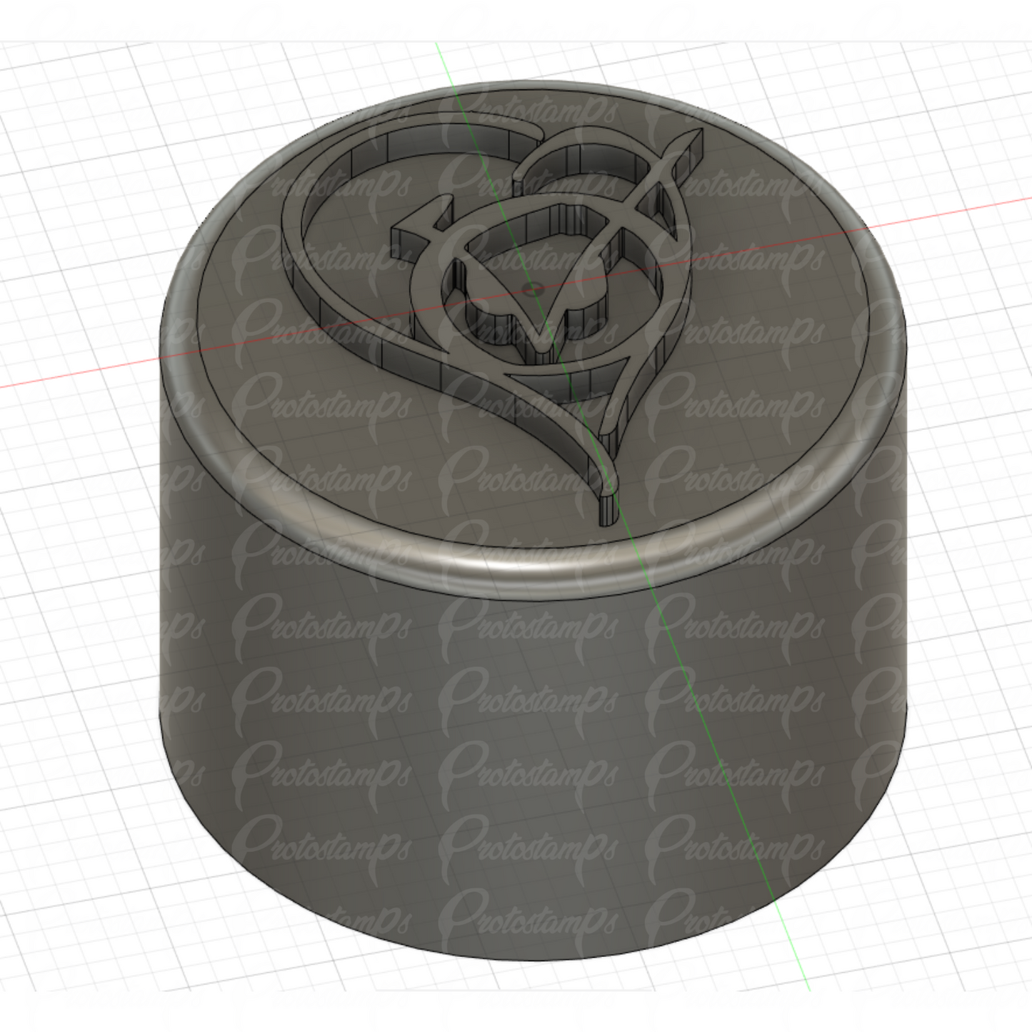 Custom 25mm Stamp, Price Includes Shipping