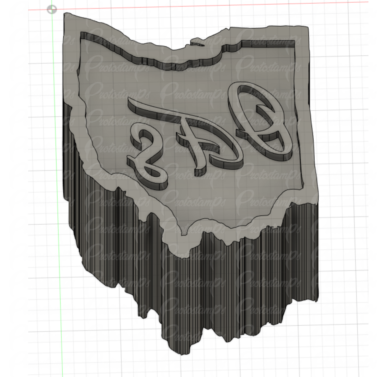 Custom OFS stamp Price Includes Shipping