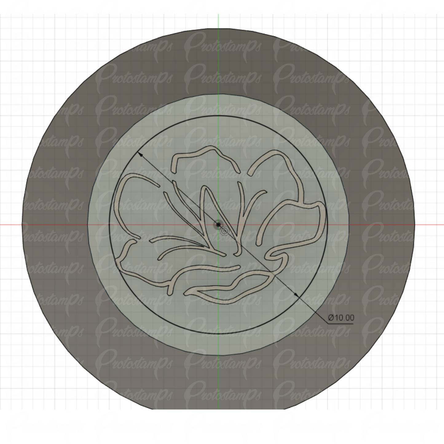 12mm Custom Stamp Price Includes Shipping