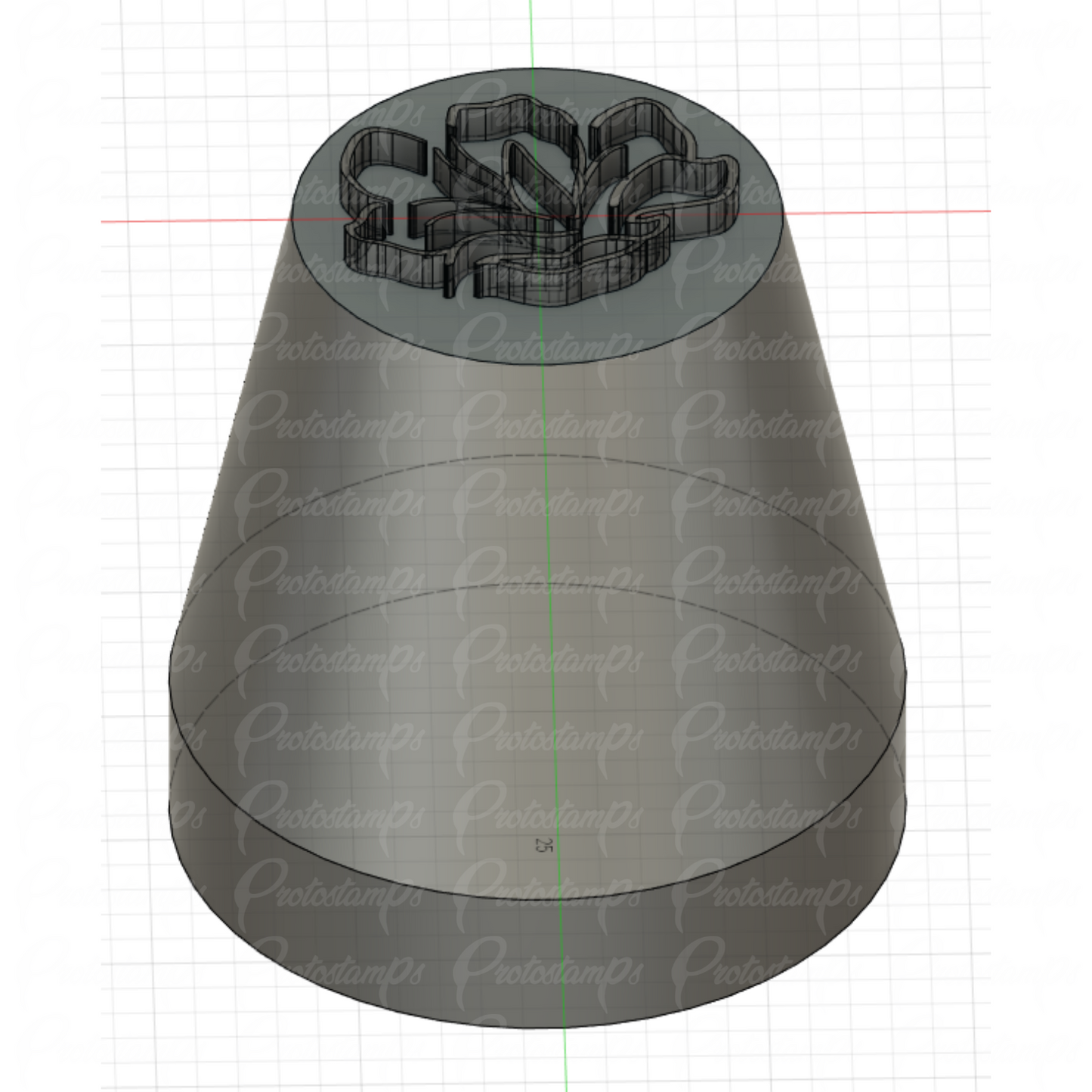 12mm Custom Stamp Price Includes Shipping