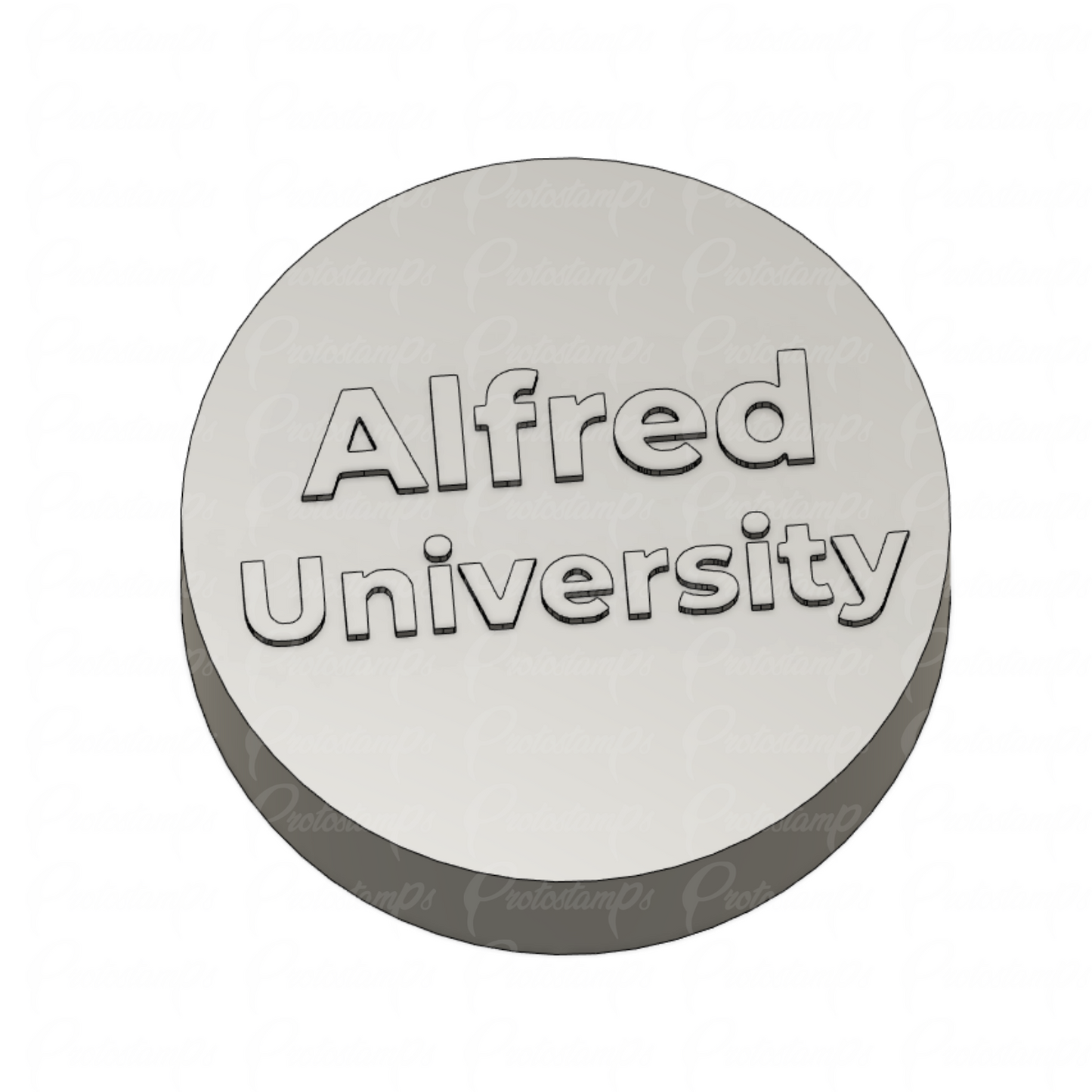 Custom Alfred 2in Stamp Price Includes Shipping