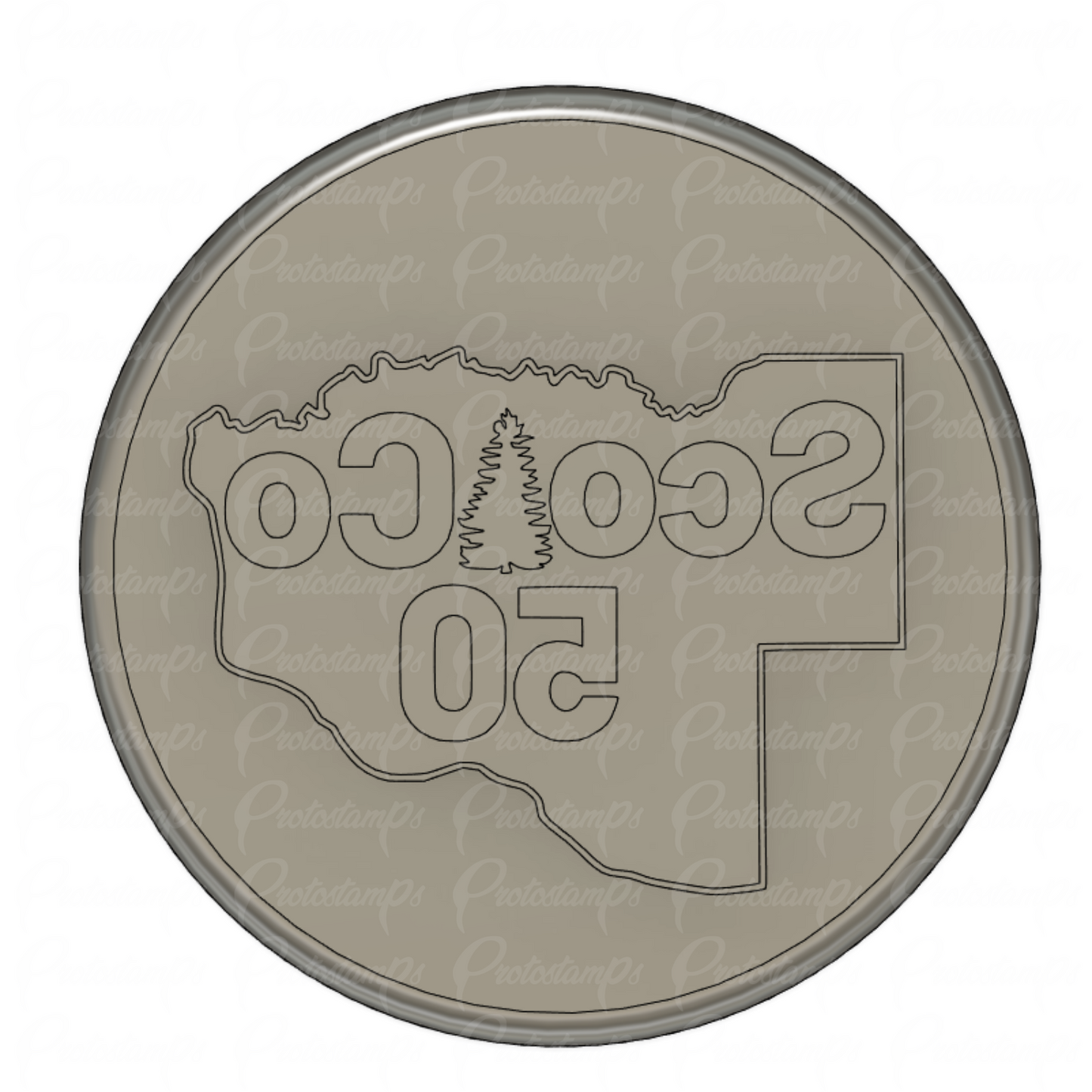 Custom 2.25in Glassblowing and Wood Burning Stamp (Price Includes Shipping)