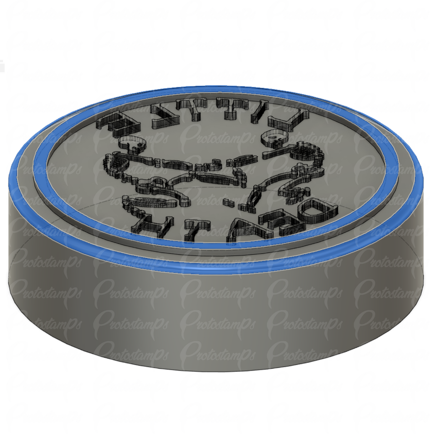 Custom 2.5in (63.5mm) Stamp Price Includes Shipping
