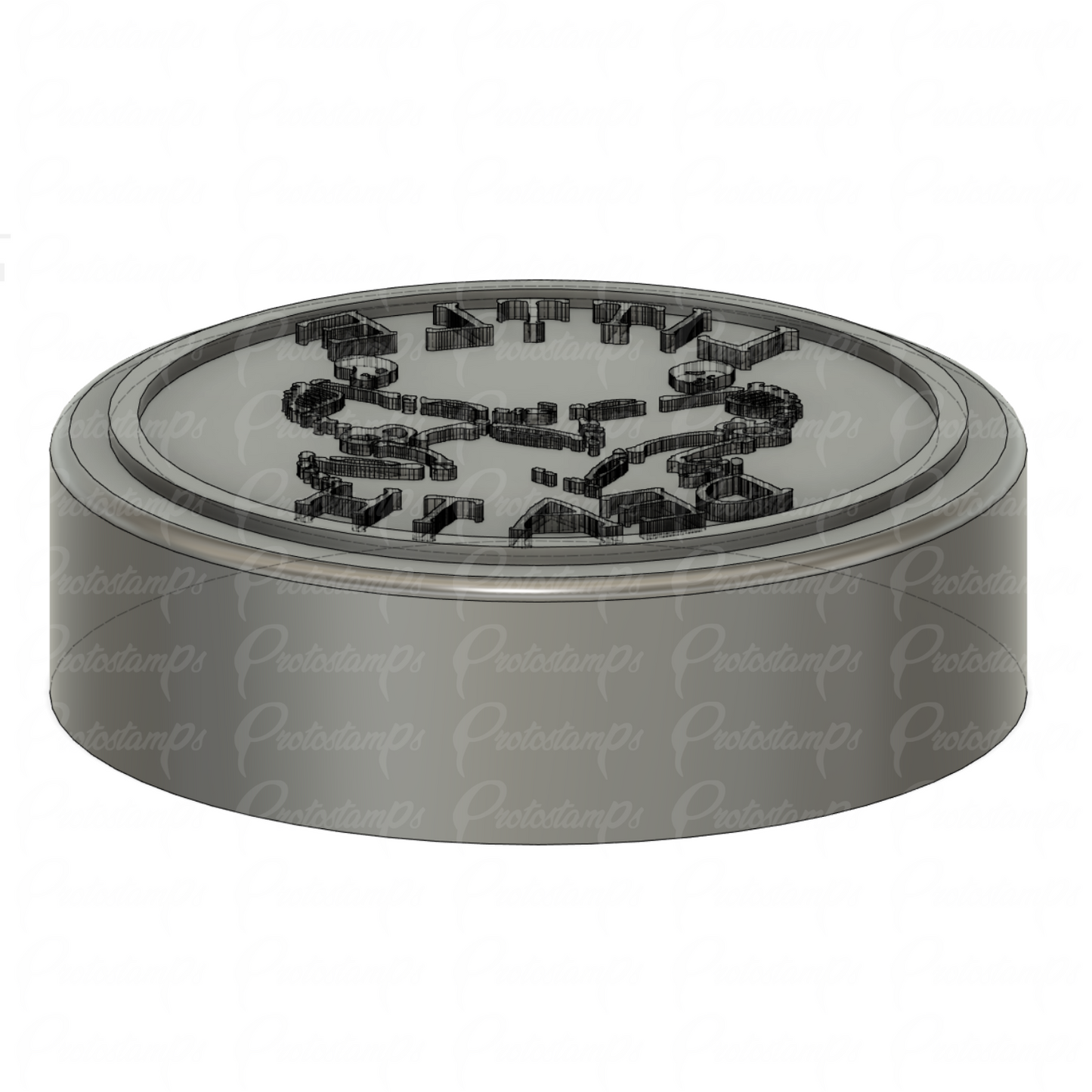 Custom 2.5in (63.5mm) Stamp Price Includes Shipping