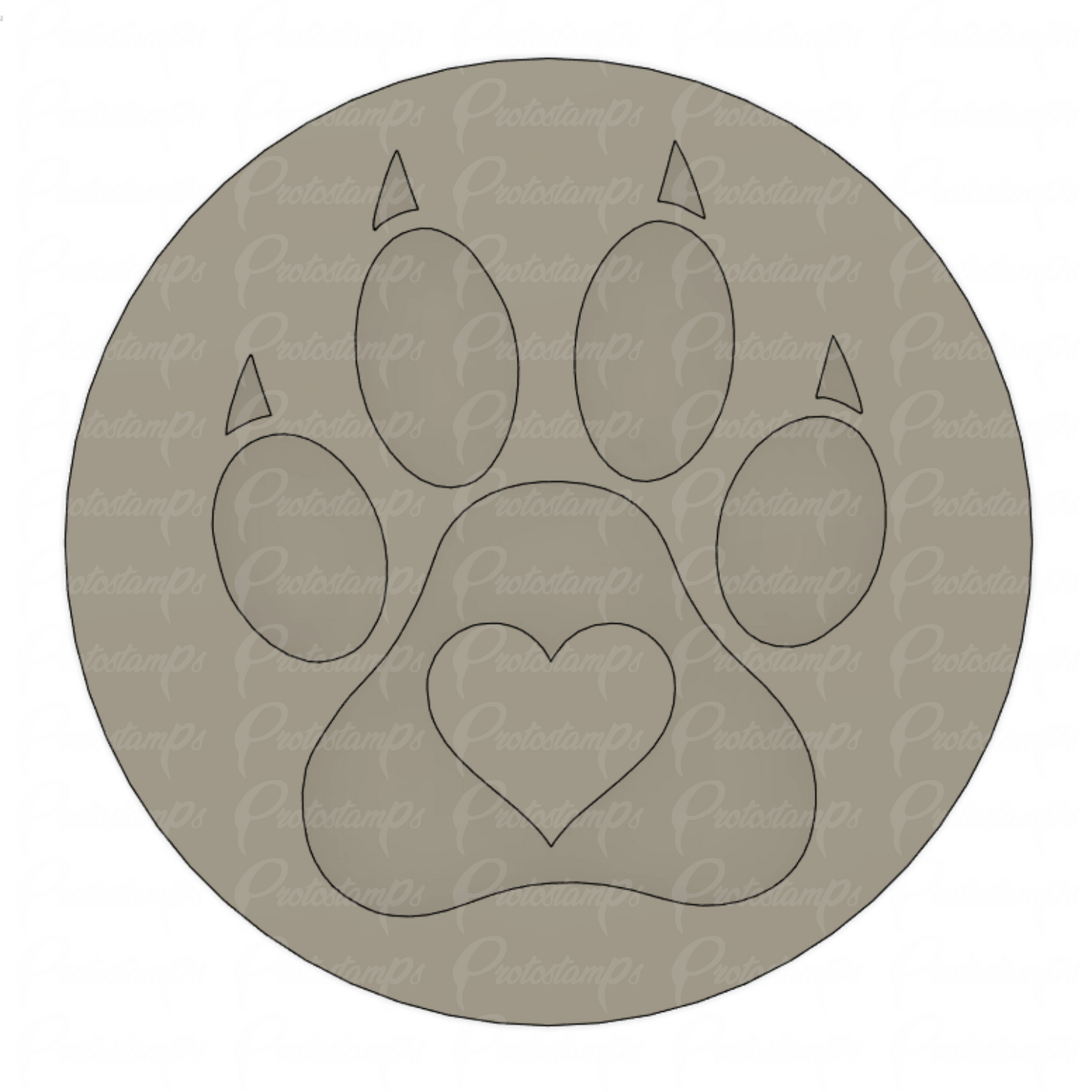 3.25in Graphite Stamp (Price Includes Shipping)