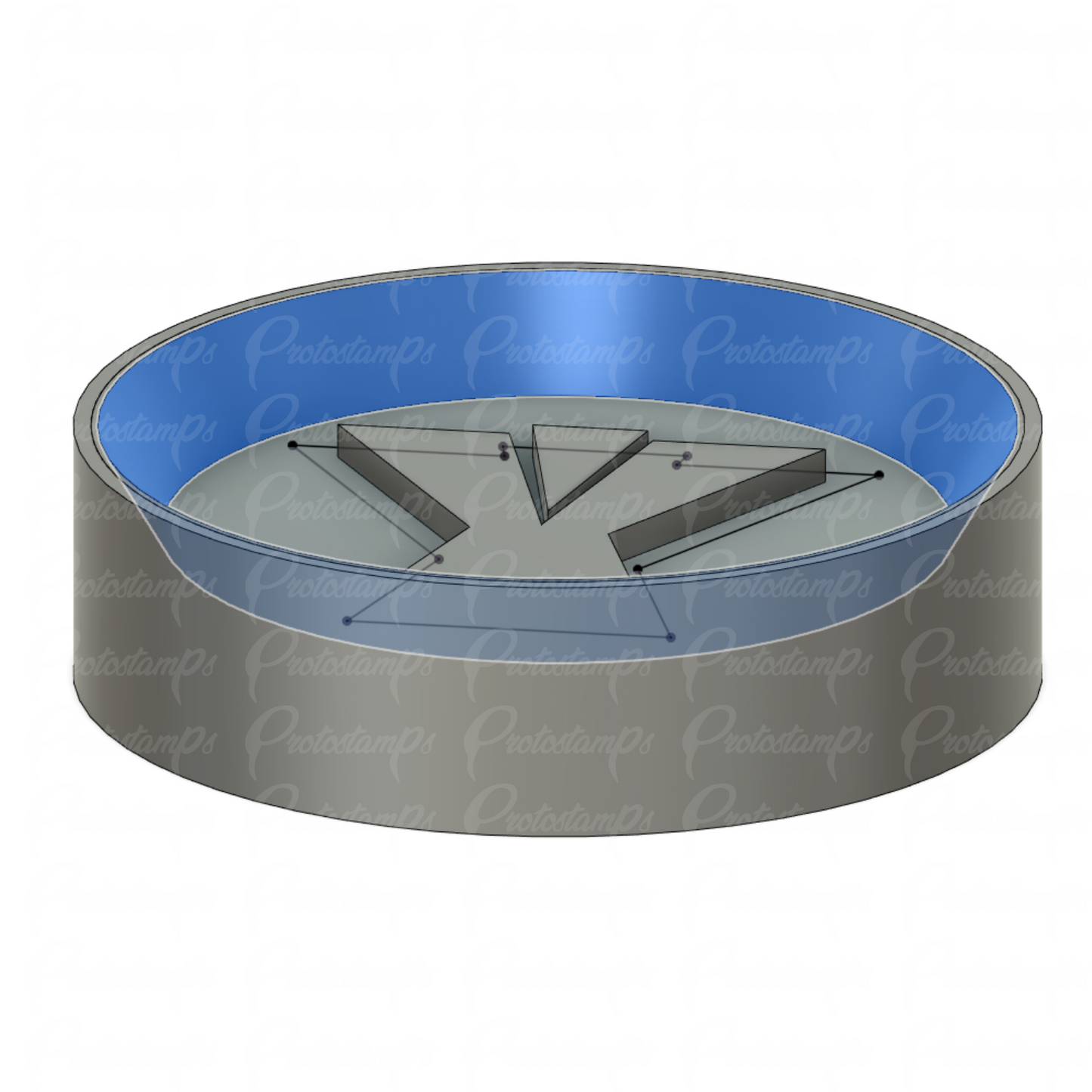 2.75in Stamp, 40mm x 10.5mm price includes Shipping