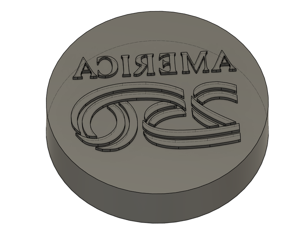 3in Custom Stamp Price Includes Shipping