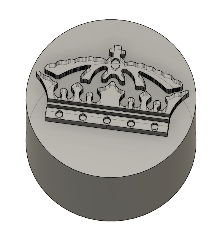 Custom 1in Stamp Price Includes 2nd Day Air