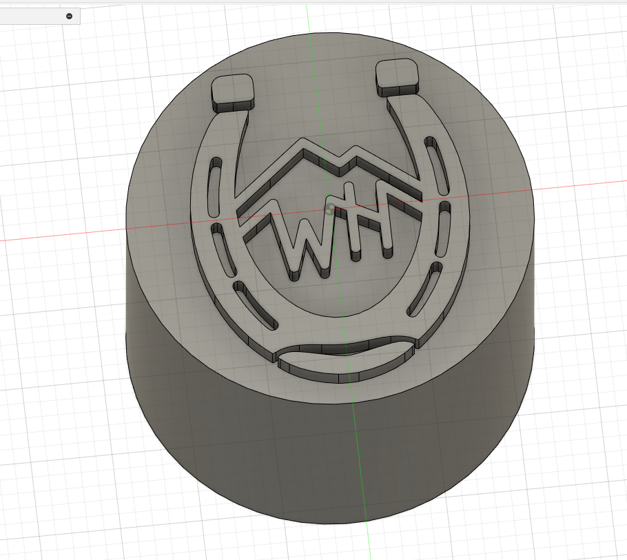 Custom Horseshoe Stamp