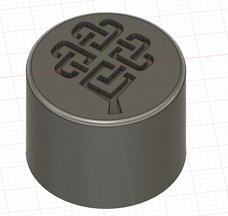 Custom 25.4mm Stamp, Price Includes Shipping