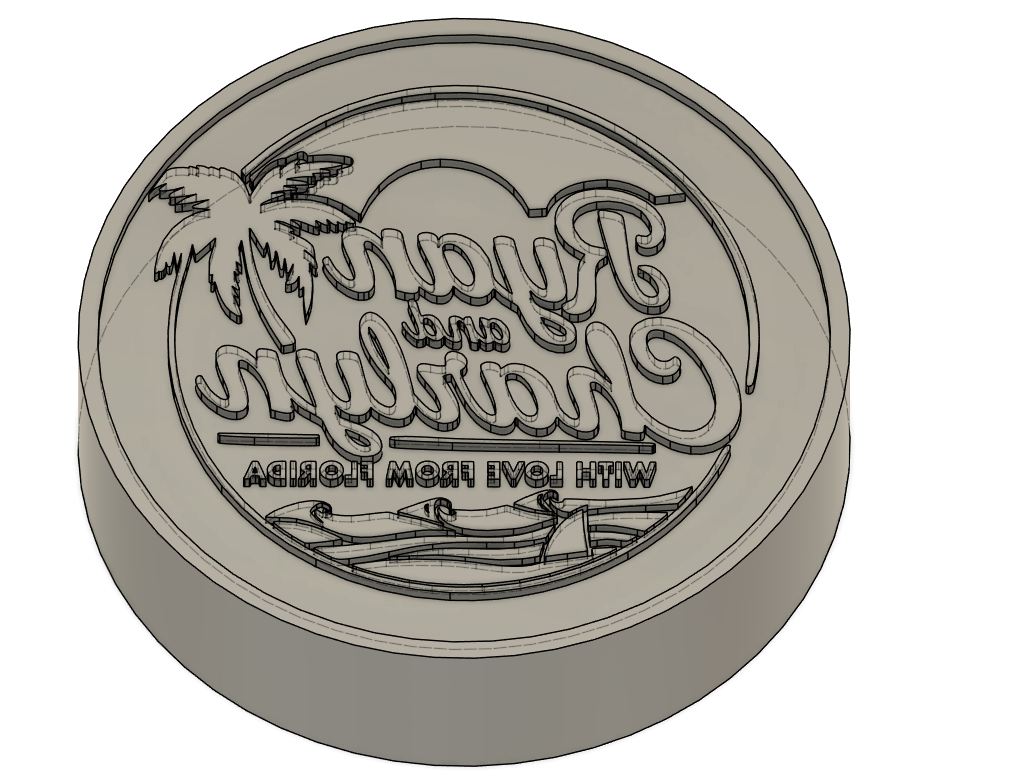 Custom 3in Stamp, Maybe Hand Delivered in Miami