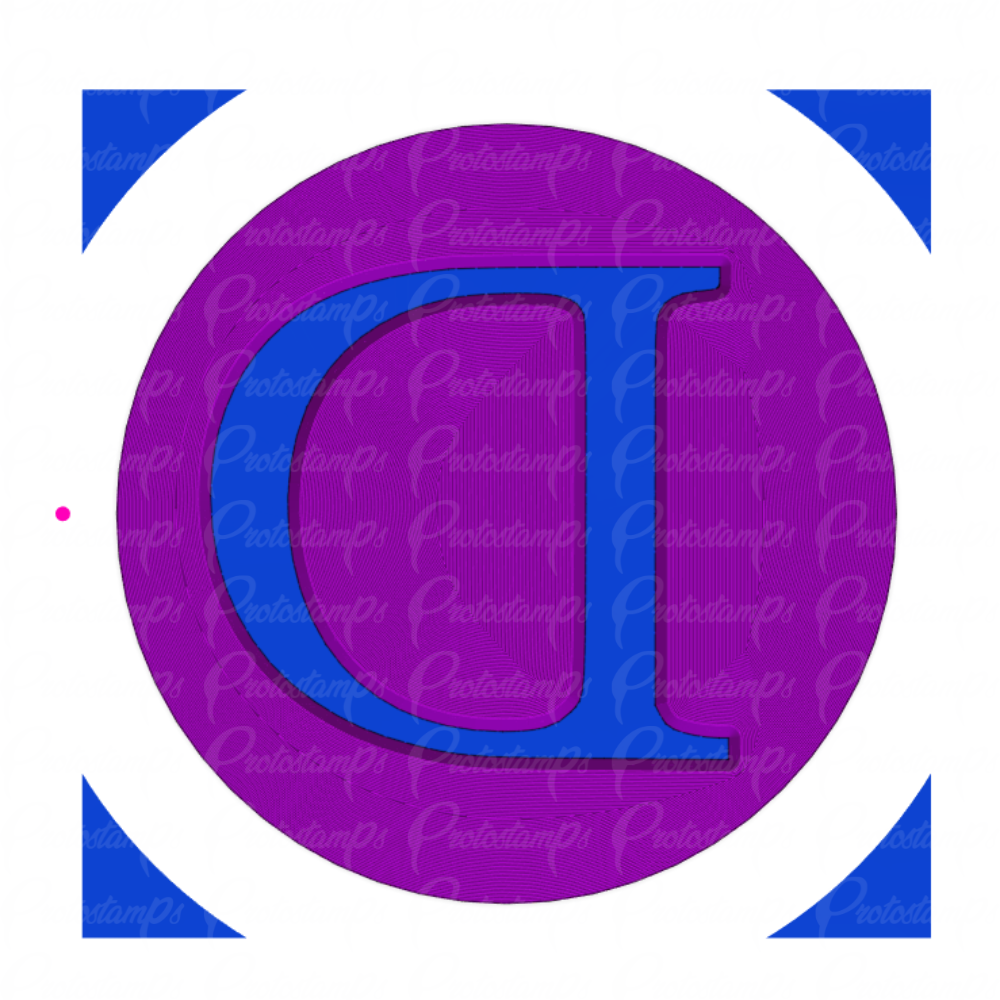23mm D Stamp