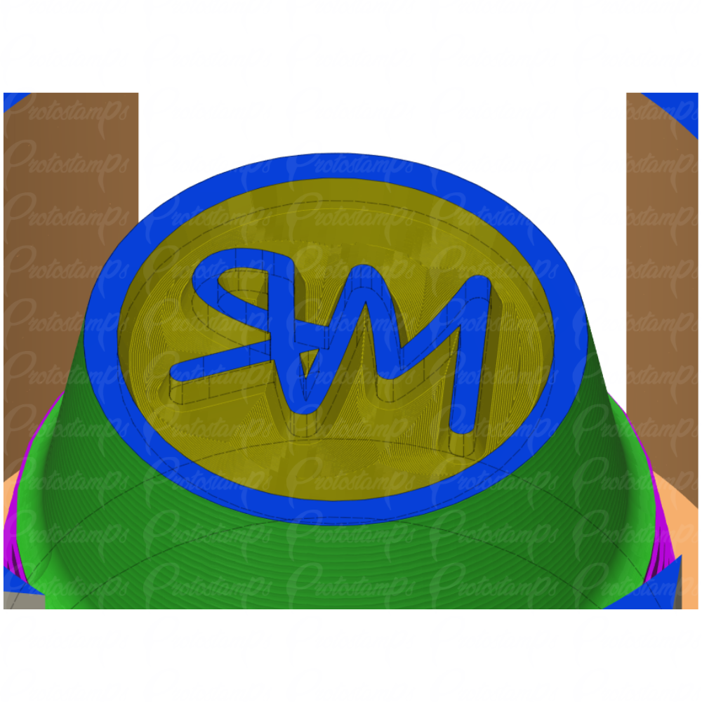 15mm Custom Stamp