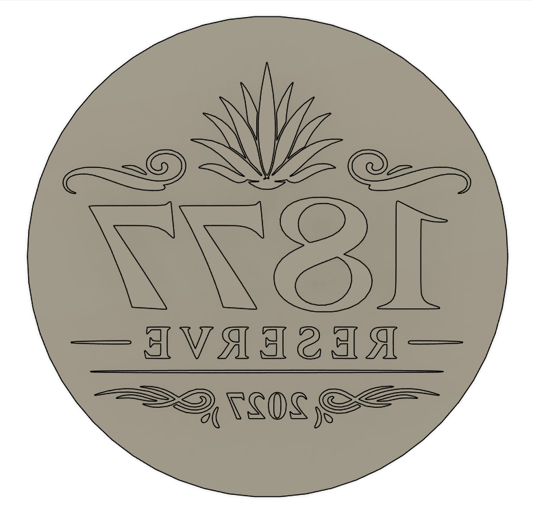 Custom 33mm Stamp, Price Includes Shipping