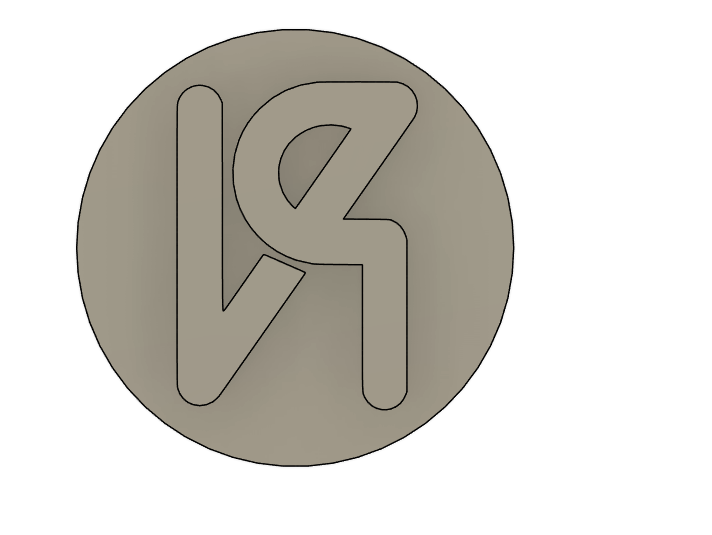 (2) 24mm Stamp, one forwards and one reverse Price Includes Shipping