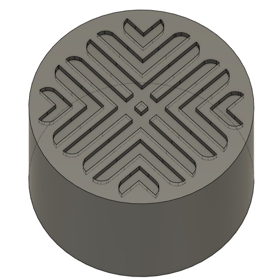 30mm JIC Stamp, Price Includes Shipping