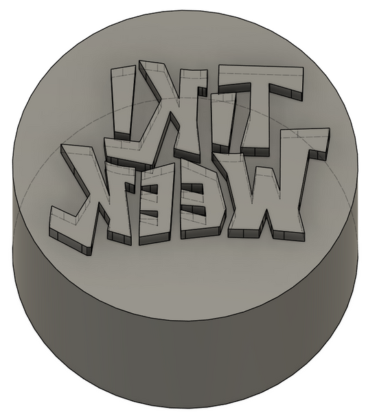 Custom 30mm Stamp Price Includes Rush Order and 2nd Day Air Shipping