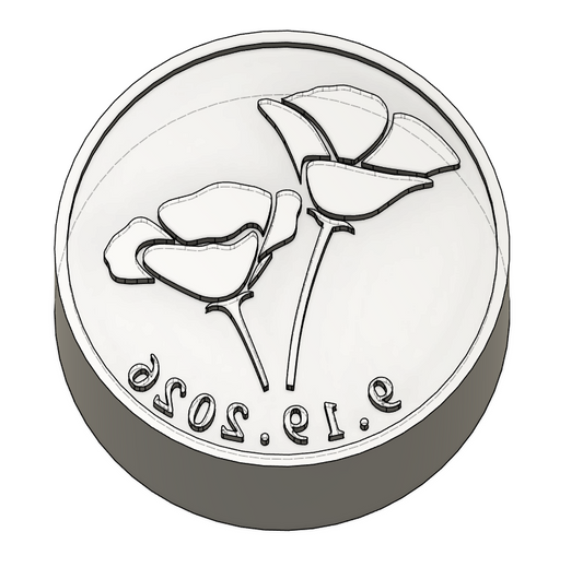 Custom 1.5in Stamp, Price Includes Shipping