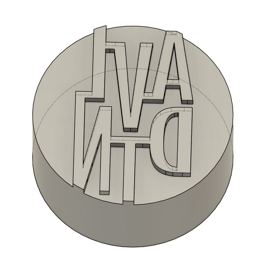 Custom 1.5in Stamp Price includes Shipping