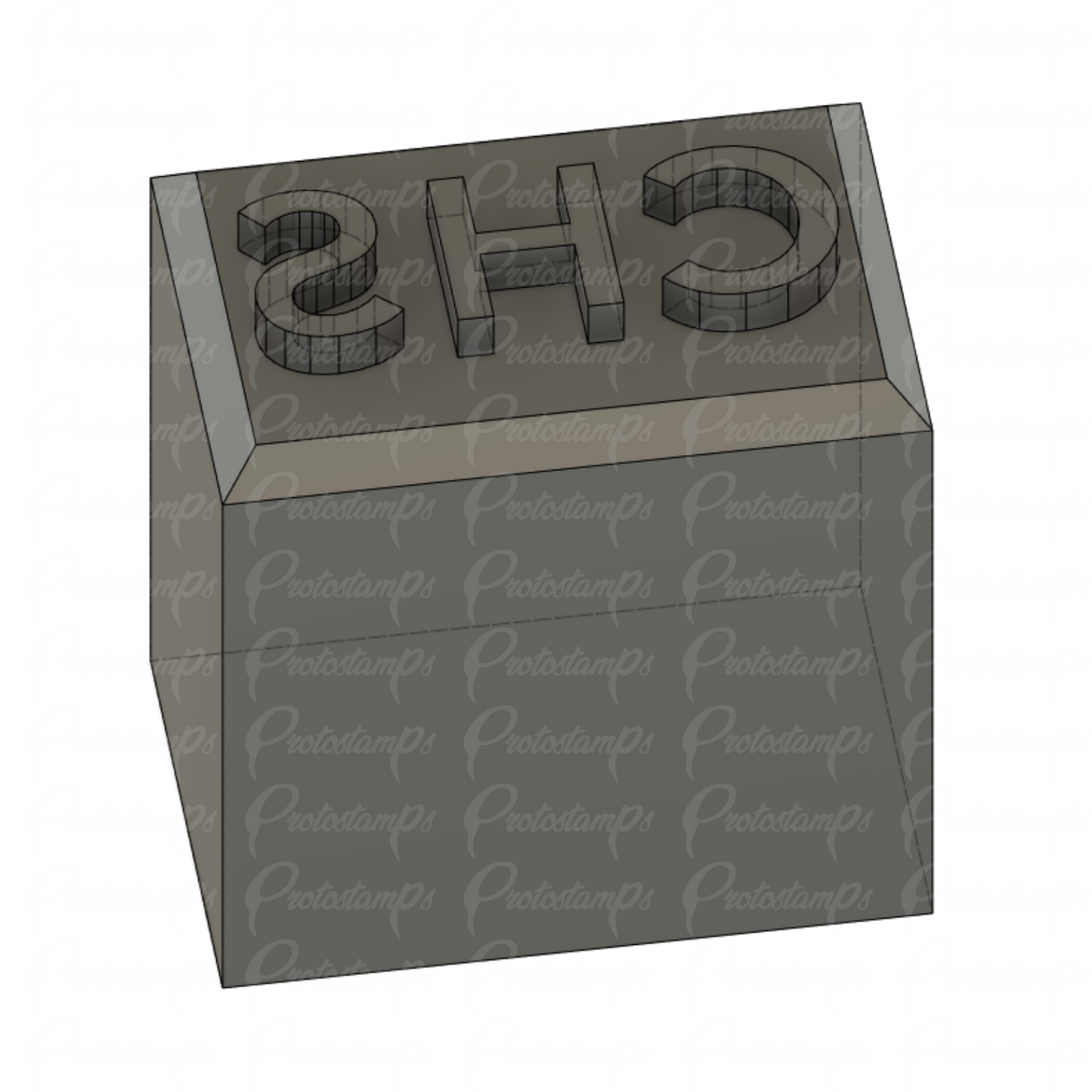 Custom 12mm x 18mm Stamp, Price Includes Shipping